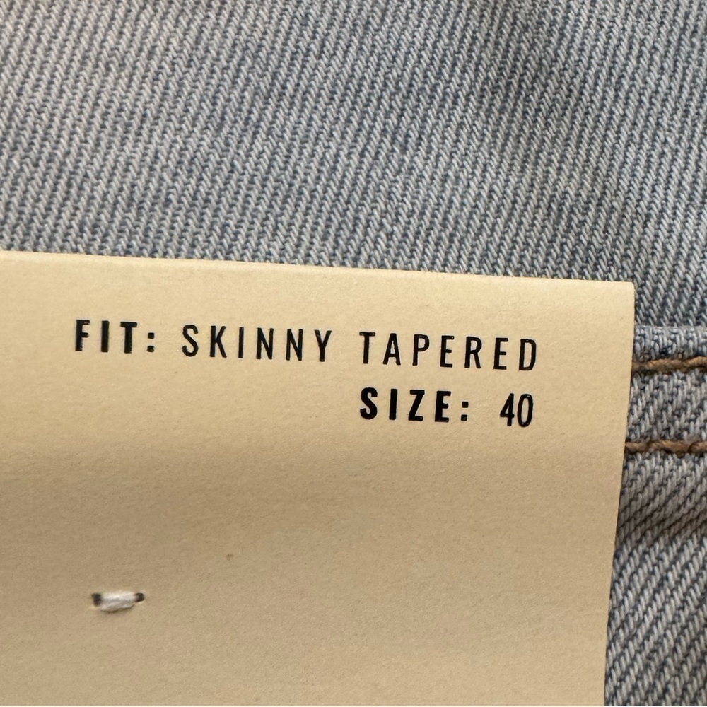 KDNK Blue Skinny Taper Jeans – Size 40W x 30L – NWT - Picture 11 of 11